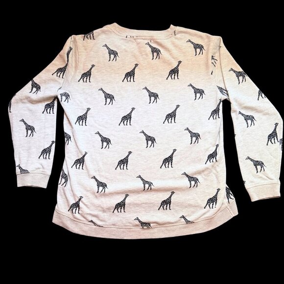 Forever 21 Giraffe Print French Terry Sweatshirt – Size Small - Picture 2 of 4